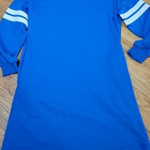 M Mama Couture Jersey Dress with White Stripes